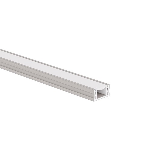 HR-Slim LED Floor and Wall Extrusion Profile Anodised Aluminium 2000mm