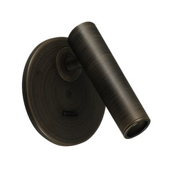 Oslo Reader Bedside Wall Light Bronze 3W