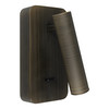 Tunnel Surface Bedside Wall Light Bronze 3W