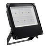 LED Black Slim High Brightness Outdoor Garden Floodlight 240V 50W 3000K Warm White