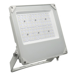 LED White Slim High Brightness Outdoor Garden Floodlight 50W 4000K Cool White