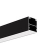 Inter Plus LED Tape Extrusion Profile Black 2000mm