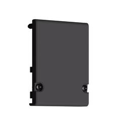 Inter Plus End Caps Single Black