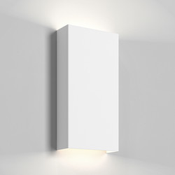 Tile 170 Tall Phase Wall Light Matt White 16.2W