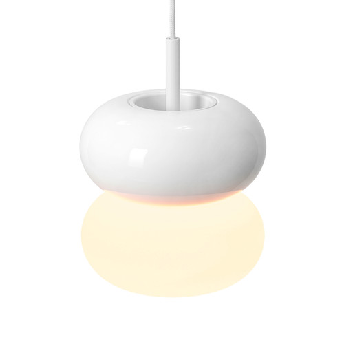 Duo 210 Shade White Glass