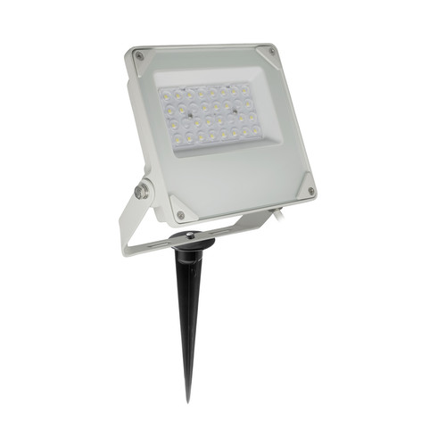 LED White High Brightness Outdoor Garden Floodlight Spike 240V 10W 4000K Cool White