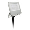 LED White High Brightness Outdoor Garden Floodlight Spike 240V 50W 3000K Warm White