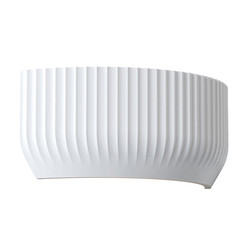 Blend Plaster Wall Light White 12W