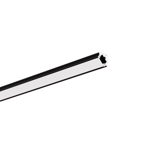 Piko-45 Surface LED Tape Extrusion Profile Black 2000mm