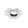 Rigel 50 Trimless Round Body Frame White Round