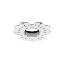 Rigel 40 Trimless Round Body Frame White Round
