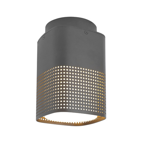Sidara Seaside Outdoor Surface Mounted Ceiling Light 15W Anthracite
