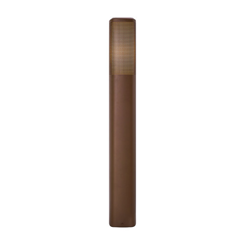 Sidara 95 Bollard Outdoor Garden Light 15W Metallic Brown