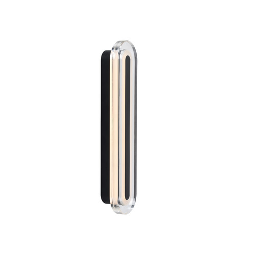 Cavara Mirror Bathroom Wall Light Black 3000/4000K