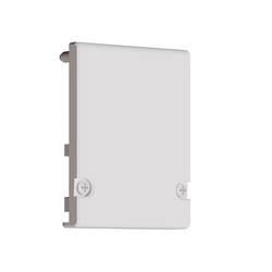 Inter Plus End Caps Single White