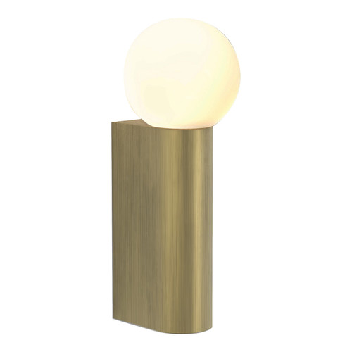Ortona Single Wall Light 240V 25W Matt Brushed Brass