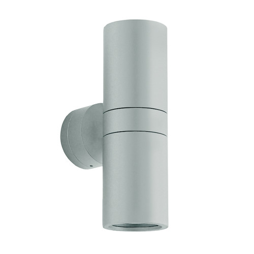 Vision Double 240V Aluminium Grey 2 x 35W