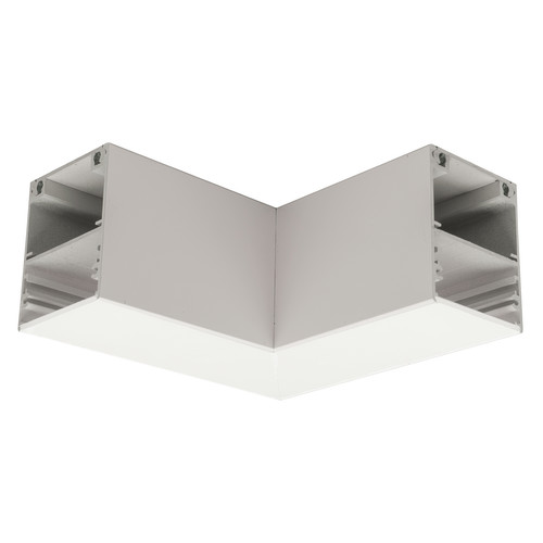 Inter Plus L90 Corner Anodised Aluminium 130x130mm