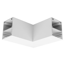 Inter Plus L90 Corner White 130x130mm