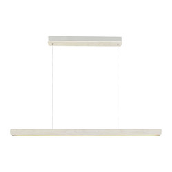 Ilgas Pendant Light White 42W 3000K Warm White