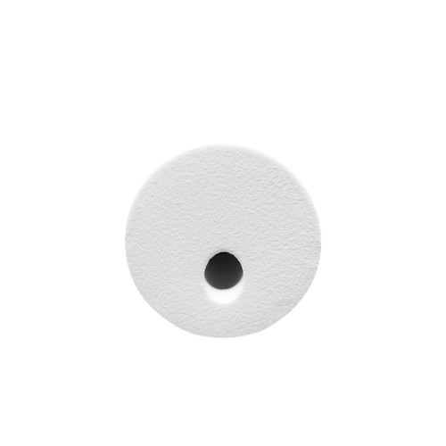 Quara Micro Round 350mA Low Level Wall Light Textured White 2700K Warm White