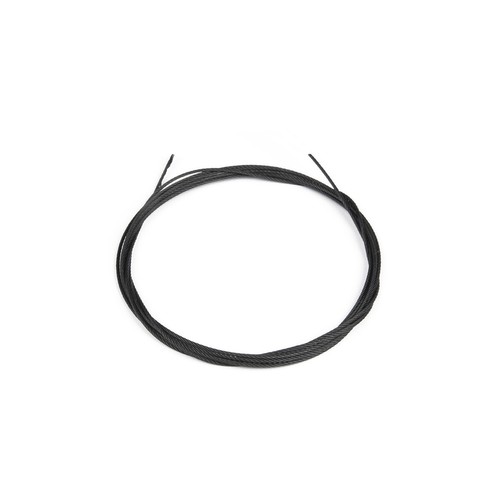 Extrusion Steel Wire Black 1m