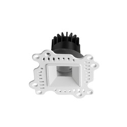 Rigel 40 Trimless Fire-Rated Fixed 883lm Downlight 7W 3000K Warm White 36° White