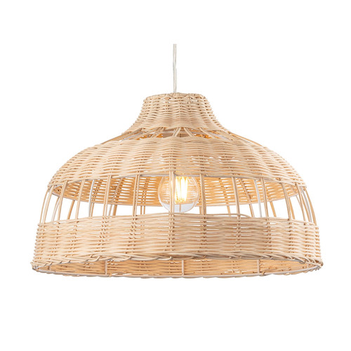 Rattan Pendant Natural Rattan 40W