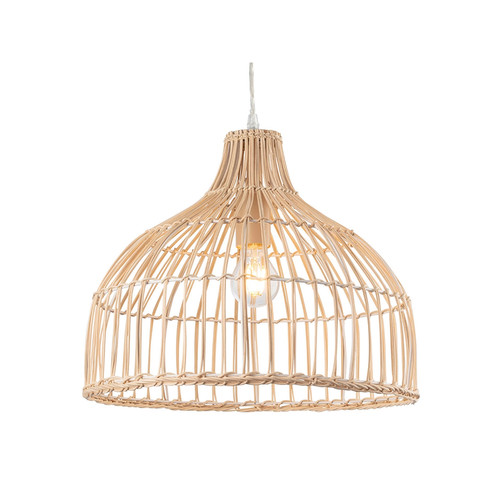 Rattan Pendant Natural Rattan 40W
