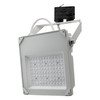 LED White High Brightness Three Circuit Track Floodlight 240V 50W 4000K Warm White