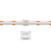 2-Pin COB LED Tape Straight Connector 10mm Clear