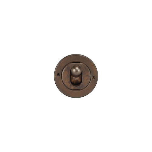 Horizon Square Dolly Switch Module 2 way + off retractive Chocolate Bronze