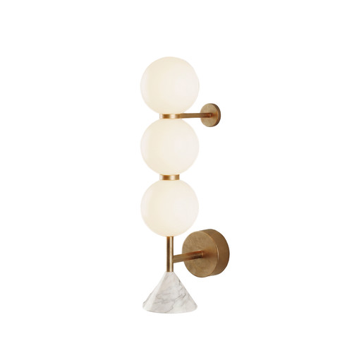 Aromas Soko 3 Interior Wall Light 10W 2700K Warm White | Gold