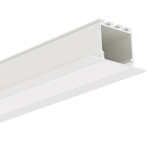 Larko Recessed LED Tape Extrusion Profile White 2000mm