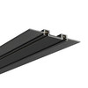 Laser Ultra Slim Magnetic Trimless  Track 48V Black 2000mm