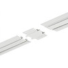 Laser Ultra Slim Magnetic Track 'I' Horizontal Trimless Joint 48V White