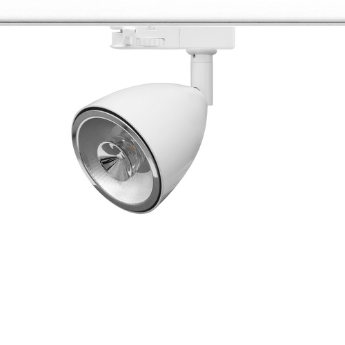 Dome GU10 Three Circuit Track Spotlight White 75W