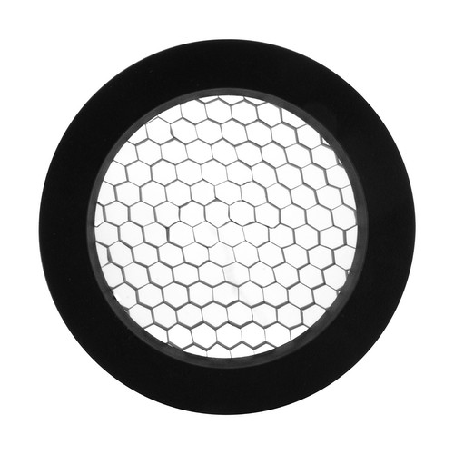 Tube Integrated LED Honeycomb Baffle Black