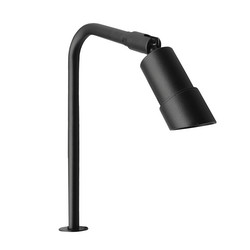 LED Hood Outdoor Path Garden Adjustable Spike 1W 3000K Warm White