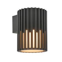 Endurance Coastal Outdoor Garden Wall Light IP65 12W Dark Grey