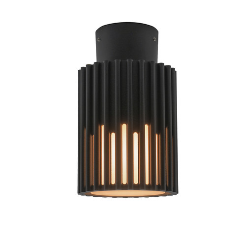 Endurance Coastal Outdoor Surface Mounted Ceiling Light IP65 12W Matt Black