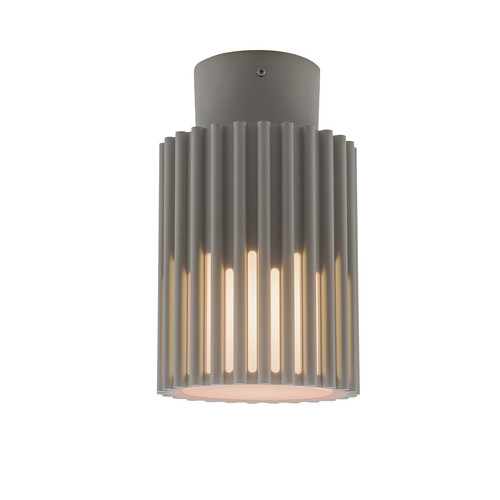 Endurance Coastal Outdoor Surface Mounted Ceiling Light IP65 12W Rock Grey
