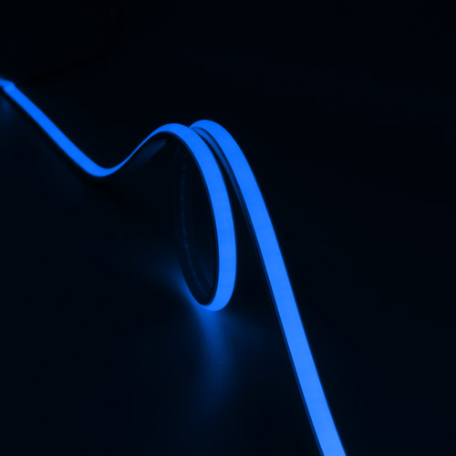 LED Strip Flexible Super COB Tape Light IP67 (240 LEDs/m) - Vertical Bend (9.6mm) 240V 10W/m Blue