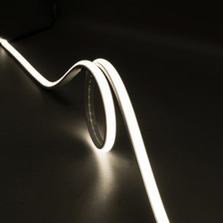 LED Strip Flexible Super COB Tape Light IP67 (240 LEDs/m) - Vertical Bend (9.6mm) 240V 10W/m 4000K Cool White