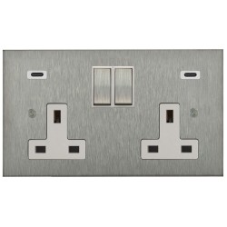 Flat Plate Horizon Satin Stainless Range