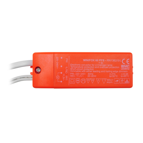 Res 60 Mini Electronic Dimmable Transformer 12V 60W