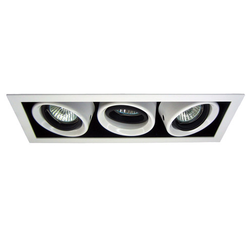 Triple Downlighter 12V 3 x 50W White
