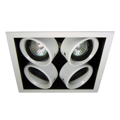Quadruple Downlighter (Square) 12V 4 x 50W White