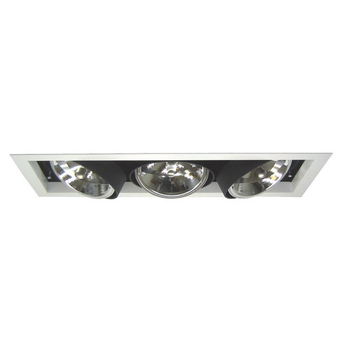 Triple Bar Lamp Downlighter 12V 3 x 75W White