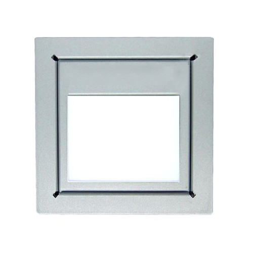 Slot Window 240V Silver / Clear Glass 3500K Neutral White